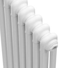 Scudo Thames 800 x 500mm White Designer Towel Rail
