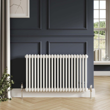 Scudo 2 Column 600 x 1190mm White Horizontal Designer Radiator