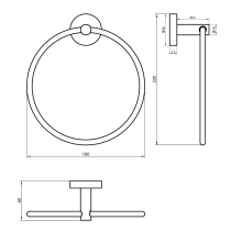 scudo_delta_towel_ring-line_drawing.jpg