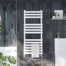 Scudo 2 Column 1500 x 425mm White Vertical Designer Radiator