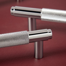 Scudo Esme Flat 200mm Brushed Brass Handle