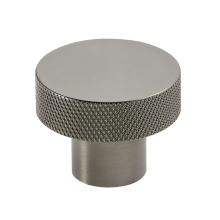 Scudo Knurled Gunmetal Round Handle