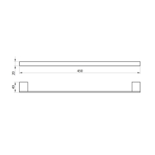 scudo_mono_450mm_towel_bar-line_drawing.jpg