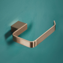 Jaquar Kubix Prime Matt Brass Toilet Roll Holder