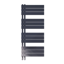 Scudo Thames 1150 x 500mm Anthracite Designer Towel Rail
