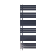 Scudo Thames 1640 x 600mm Anthracite Designer Towel Rail