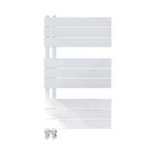 Scudo Thames 800 x 500mm White Designer Towel Rail
