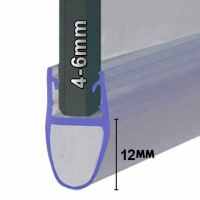 SEAL003 Suitable for 4-6mm Glass - Gaps upto 12mm - Replacement Shower Seal