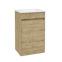 SELECT Source Oak 500mm Floor Standing Vanity Unit