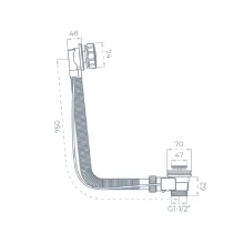 SELECT Strata Tidy Bath Waste