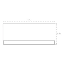 SELECT Strata End Bath Panel