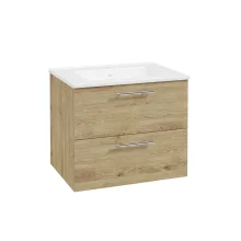 SELECT Strata Oak 600mm Wall Hung Vanity Unit