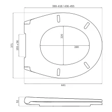 SELECT Alpha Soft Close Seat
