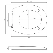 SELECT Strata Soft Close Seat