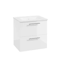 SELECT Strata White 500mm Wall Hung Vanity Unit