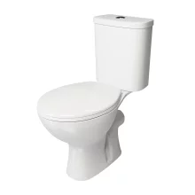 SELECT Strata Eco White Open Back Close Coupled Rimless WC