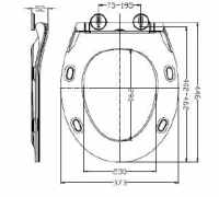 Croydex Luminoso Illuminated Toilet Seat - Light Up