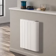 Reina Serre 580 x 480mm Anthracite Horizontal Wi-Fi Electric Radiator