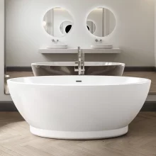 Charlotte Edwards Shard 1685 x 785mm Modern Freestanding Bath