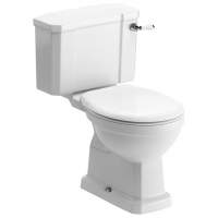 Shetland Closed Coupled Toilet & Standard Soft Close Seat