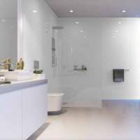 White - Mermaid Composite Tilepanel Shower Board