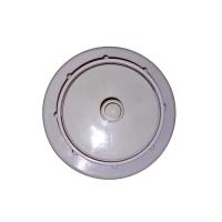 Round Brushed Brass Dual Flush Button - Scudo