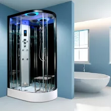 Insignia Showers PR10-Q-S Premium Steam Shower Cabin - 1000 x 1000mm 