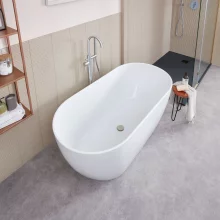 Frontline Bathrooms Summit 1480 x 750 Double Ended Freestanding Bath