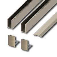 Abacus 8mm Surface Channel Pack Brushed Nickel