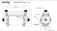 Stuart Turner Showermate TP S1.5 Bar Twin Shower Pump - 49084