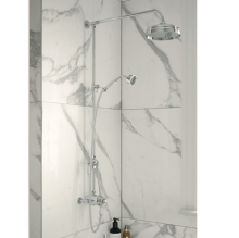 Scudo York Traditional Dual Head Exposed Thermostatic Shower Valve