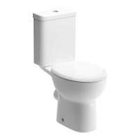 Whistle Bathroom Suite, Double Ended Bath 1700mm, Basin & Toilet 