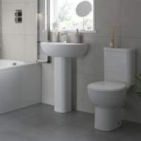 Whistle Closed Coupled Toilet & Soft Close Seat