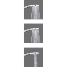 Ripley Square Thermostatic Dual Head Shower Set - Chrome - Signature