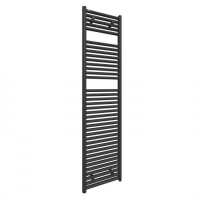 Hugo2 1652 x 400mm Electric Towel Radiator - Anthracite - High Heat Output - Tissino