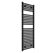 Tissino Hugo2 1212 x 400mm Matt Black Towel Radiator - High BTU Output