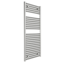 Tissino Hugo2 1212 x 500mm Chrome Towel Radiator - High BTU Output