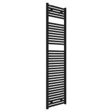 Tissino Hugo2 1652 x 400mm Matt Black Towel Radiator - High BTU Output