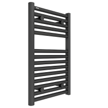Hugo2 652 x 400mm Electric Towel Radiator - Anthracite - High Heat Output - Tissino