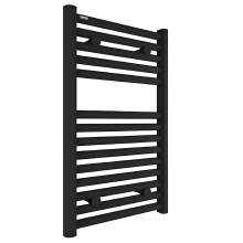 Hugo2 652 x 400mm Electric Towel Radiator - Matt Black - High Heat Output - Tissino