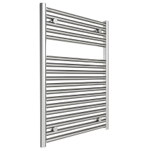 Tissino Hugo2 812 x 600mm Chrome  Towel Radiator - High BTU Output