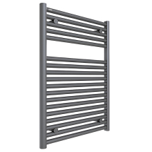 Tissino Hugo2 812 x 600mm Anthracite Towel Radiator - High BTU Output