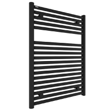 Tissino Hugo2 812 x 600mm Matt Black Towel Radiator - High BTU Output