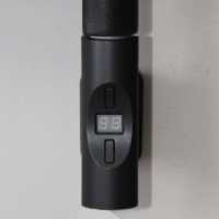 Hugo2 1212 x 600mm Electric Towel Radiator - Matt Black - High Heat Output - Tissino