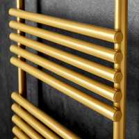 Redroom TT Lux Gold Look Designer Towel Radiator 1355 x 496mm - Barwick