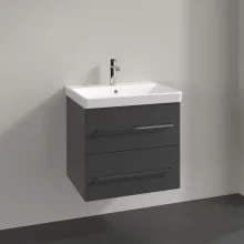 RAK Feeling Matt Grey Rimless Back To Wall Toilet & Soft Close Seat