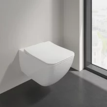 Villeroy & Boch Architectura Square WC, Seat & Frame Bundle Chrome Flush Plate