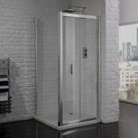 Aquadart Venturi 6 800mm Frameless Bifold Shower Door