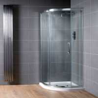 Aquadart Venturi 8 1000mm Single Door Quadrant Shower Enclosure