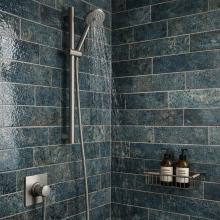 Vibrant Green 280mm x 70mm x 7mm Gloss Porcelain Wall Tile - 0.58m2